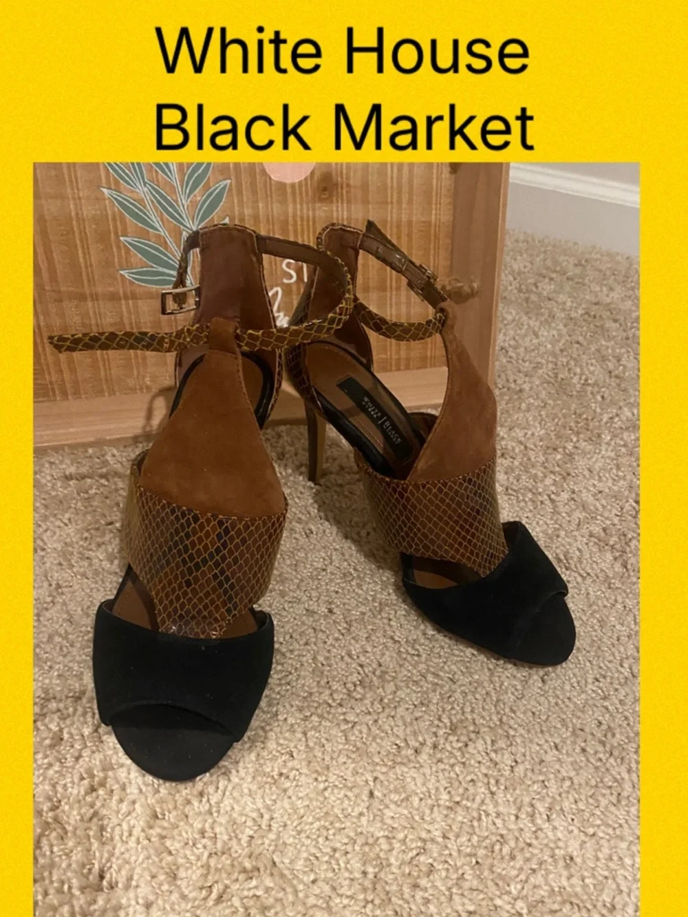 White House Black Market Heels Size 6.5